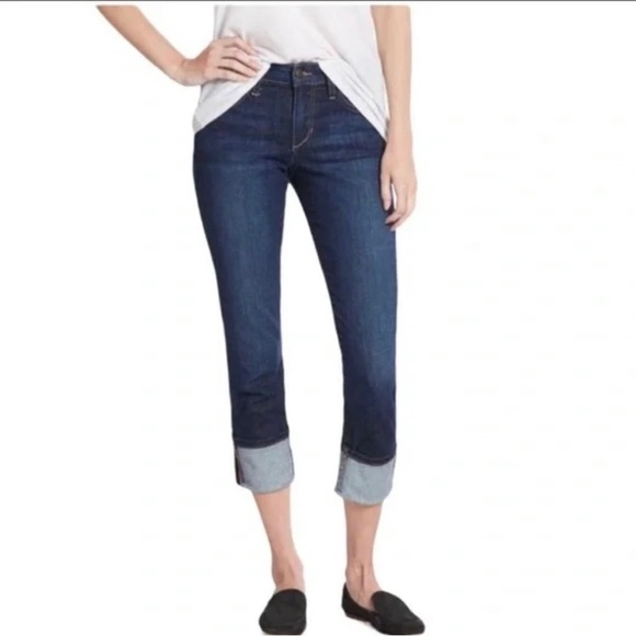 JOE’S Jeans Maven Mid Rise Cuffed Crop Jeans Size 29 - Picture 1 of 10